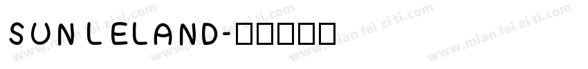 SUN LELAND字体转换